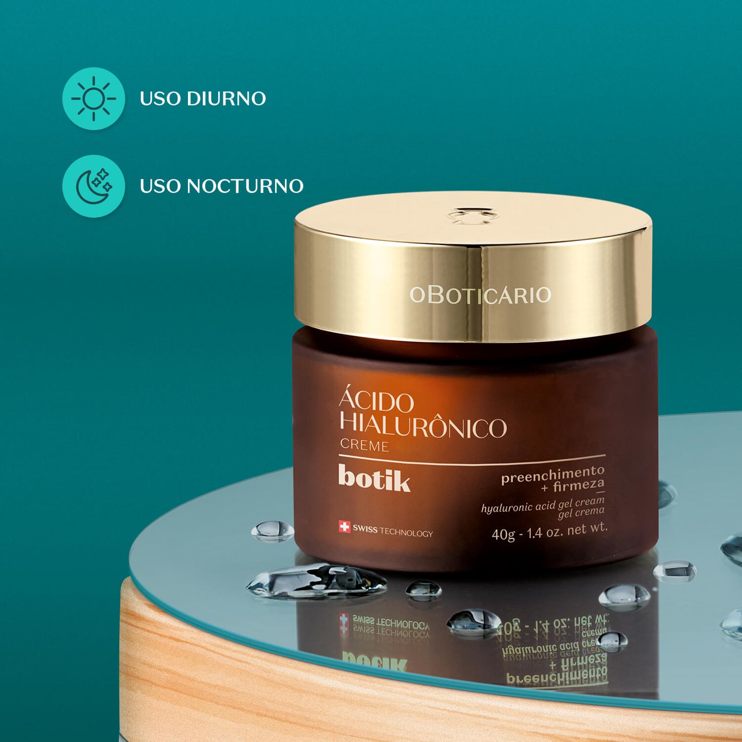 Oboticario Botik Crema Acido Hialuronico - Piel Seca