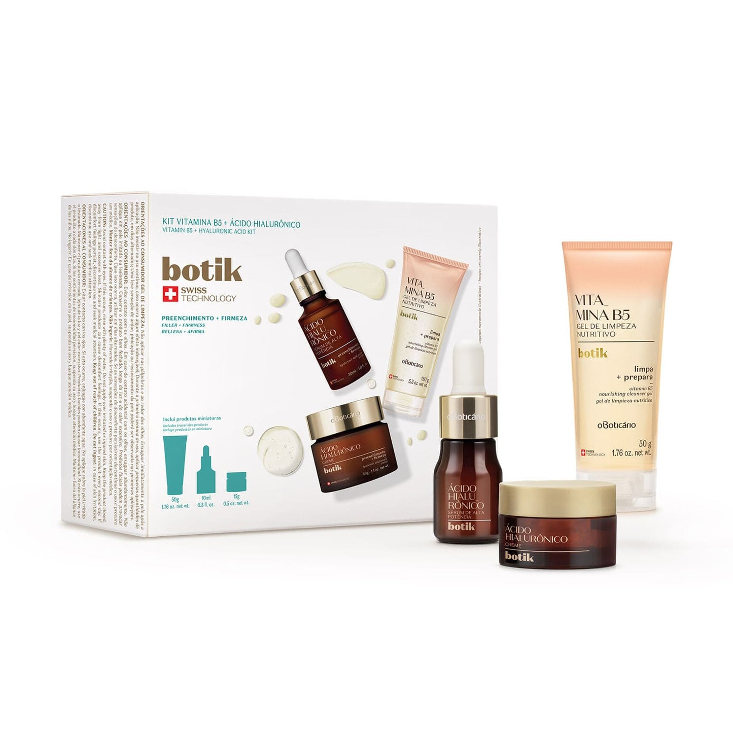 Oboticario Botik Kit Acido Hialuronic + Vitamina B5