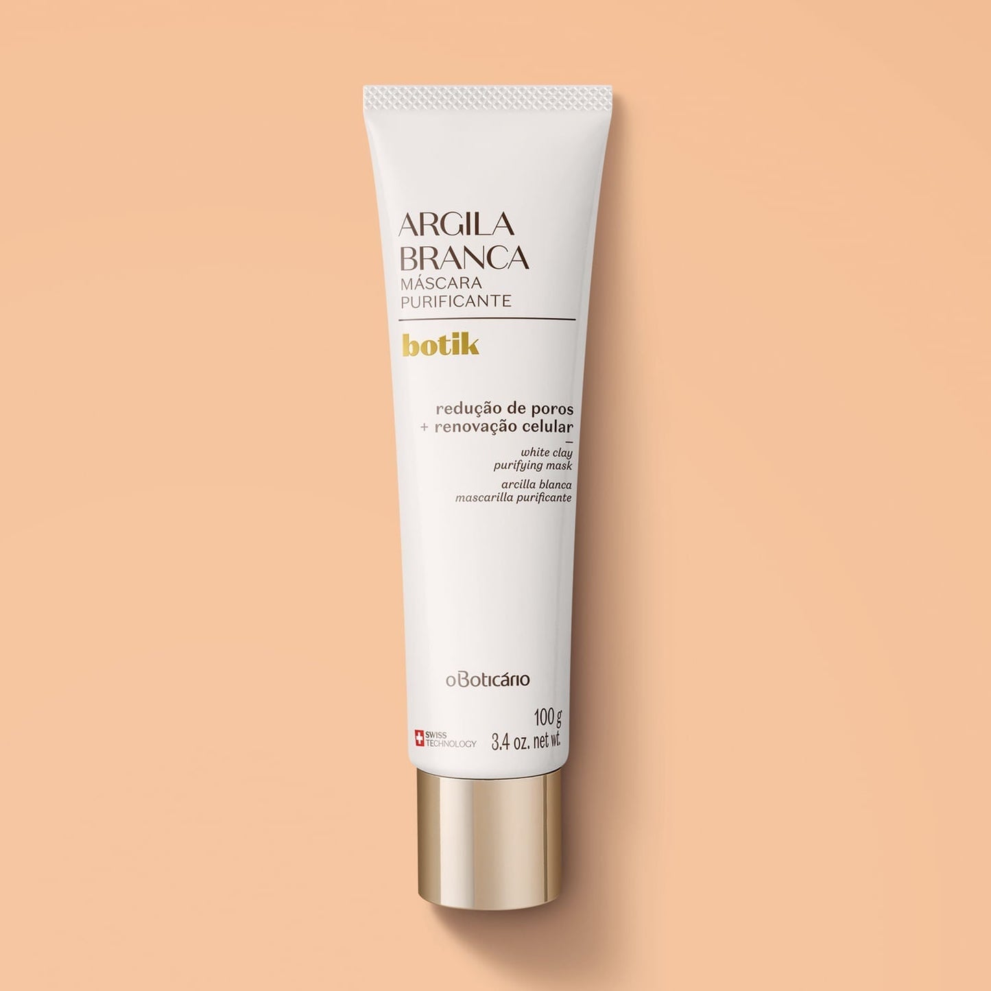 Oboticario Botik Mascara Purificadora Argila Blanca