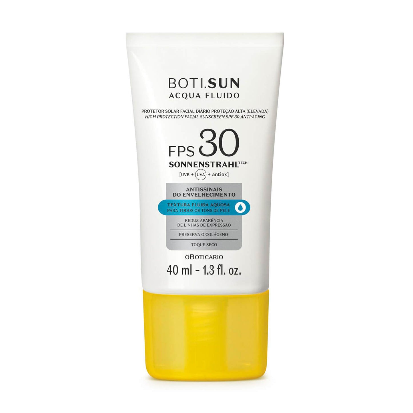 Oboticario Botisun Acqua Fluido Protector Solar Diario Antiseñales Fps 30