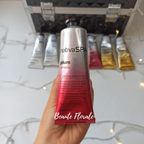 Oboticario crema Nativa Spa Crema para Manos Ciruela