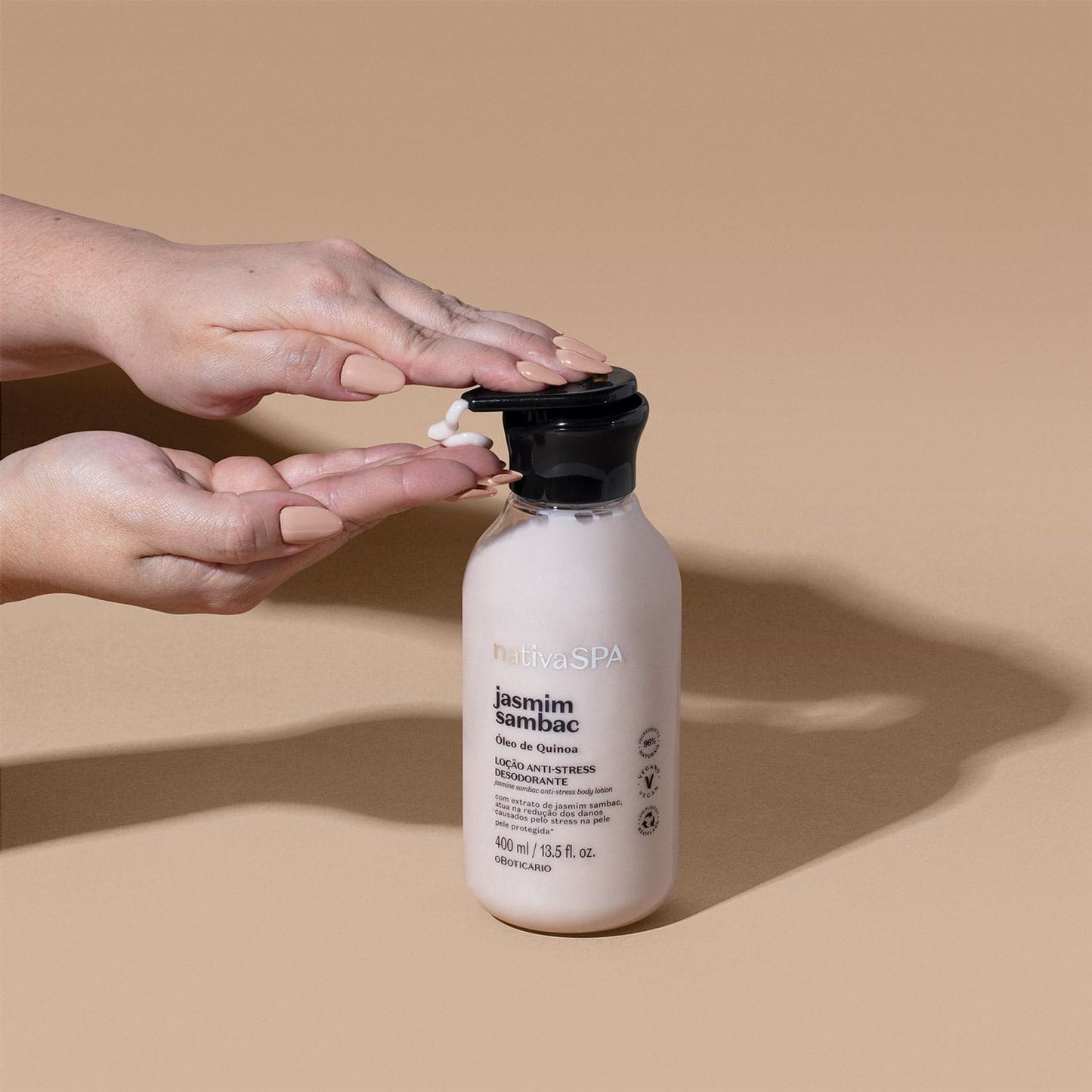 Oboticario Hidratante Corporal Antiestres Jasmin Sambac