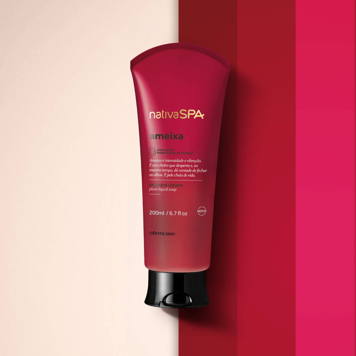 Oboticario Jabon Liquido Corporal Ameixa