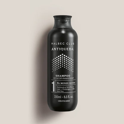 Oboticario Malbec Club Champú Anticaída para Hombre