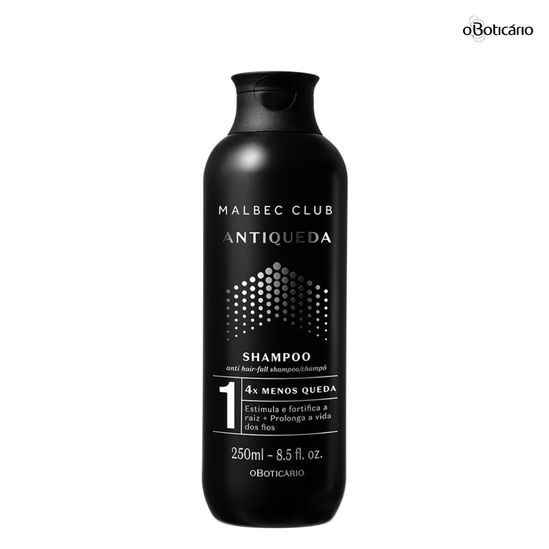 Oboticario Malbec Club Champú Anticaída para Hombre