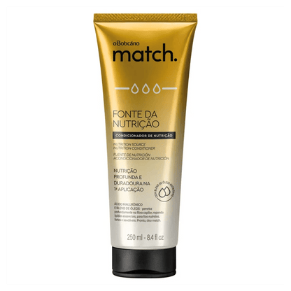 Oboticario Match Acondicionador Fuente de Nutrición