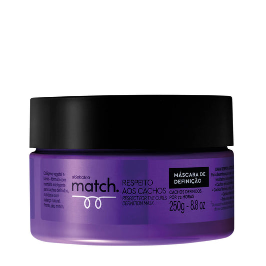 Oboticario Match Mascara Capilar Respeto A Los Rizos