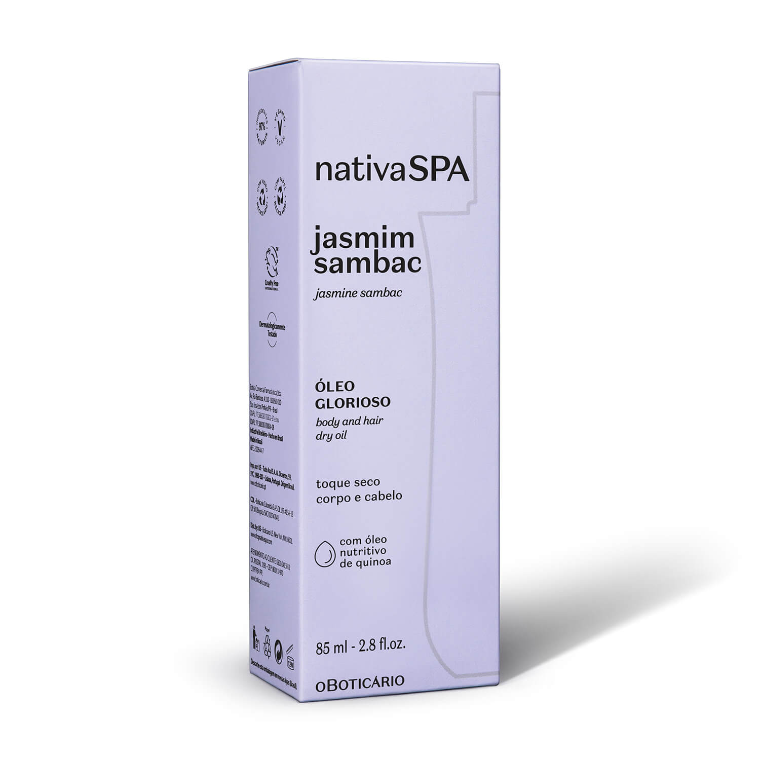 Oboticario Óleo Corporal Jasmin Sambac