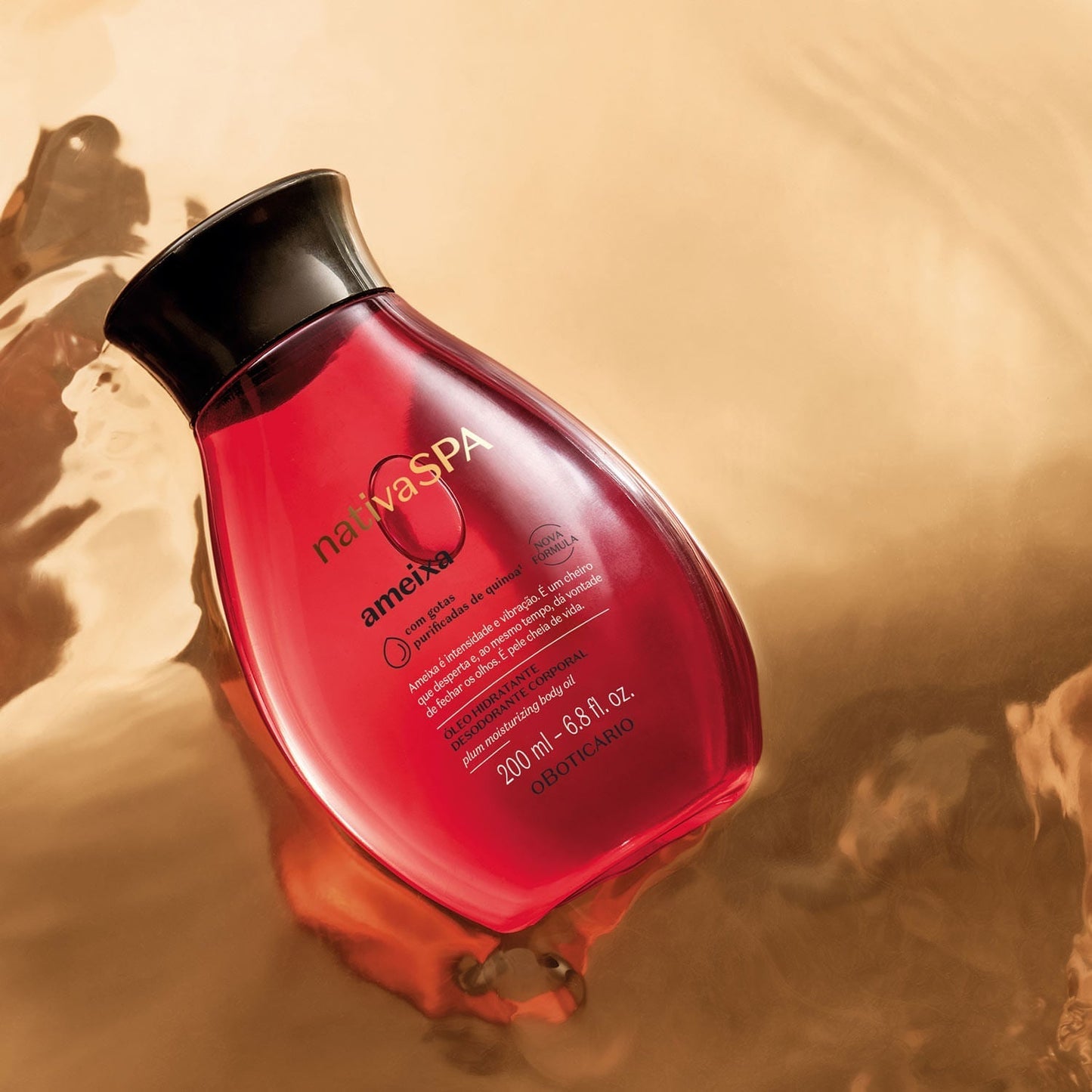 Oboticario Oleo Hidratante Corporal Ameixa