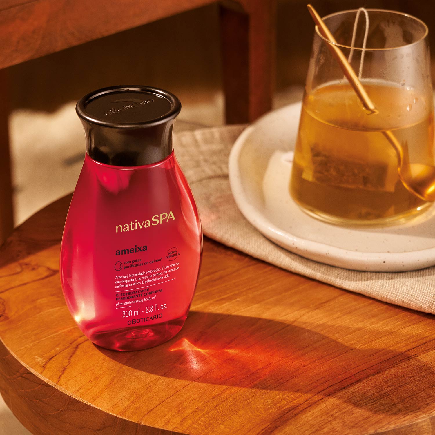 Oboticario Oleo Hidratante Corporal Ameixa