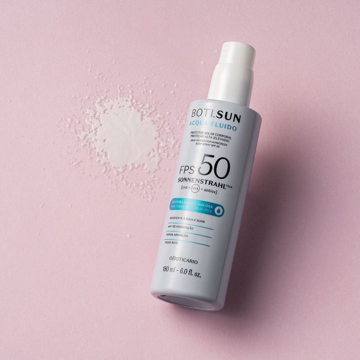 Oboticario Protector Acqua Fluido Protetor Solar Corporal en Spray FPS 50