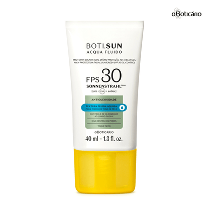 Oboticario Protector Fluido Protector Solar Facial Antioleosidad FPS30