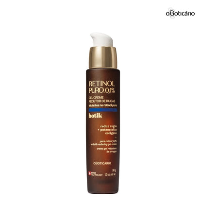 Oboticario Serum Botik Crema Gel Reductora de Arrugas Retinol Puro