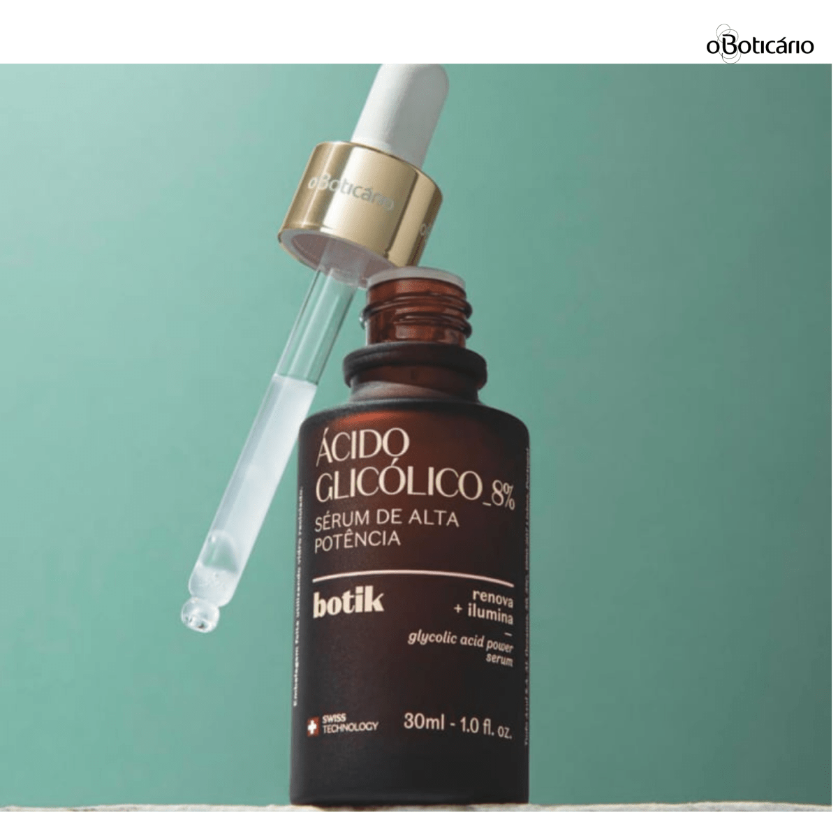 Oboticario Serum Botik Serum Alta Potencia Ácido Glicólico 8%