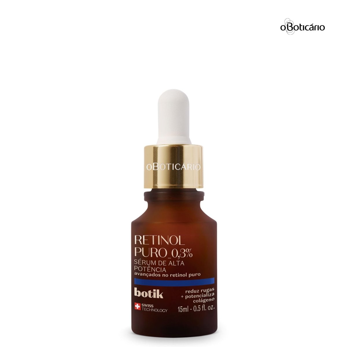 Oboticario Serum Botik  Serum Facial Alta Potencia Retinol Puro 15ml