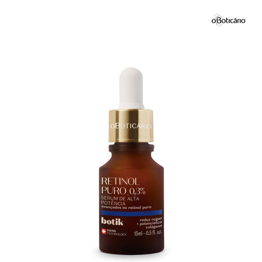 Oboticario Serum Botik  Serum Facial Alta Potencia Retinol Puro 15ml