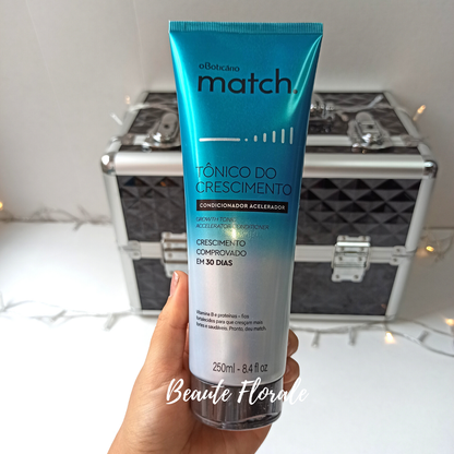 Oboticario Shampoo Match Acondicionador Tónico de Crecimiento