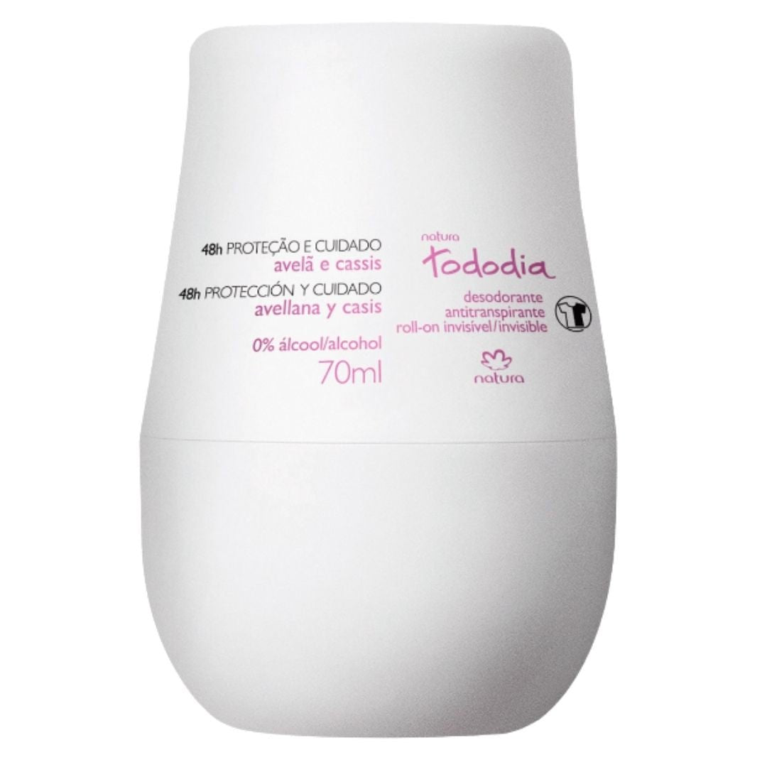 Tododia Desodorante Antitranspirante Roll-on Avellana y Casis - Beaute Florale