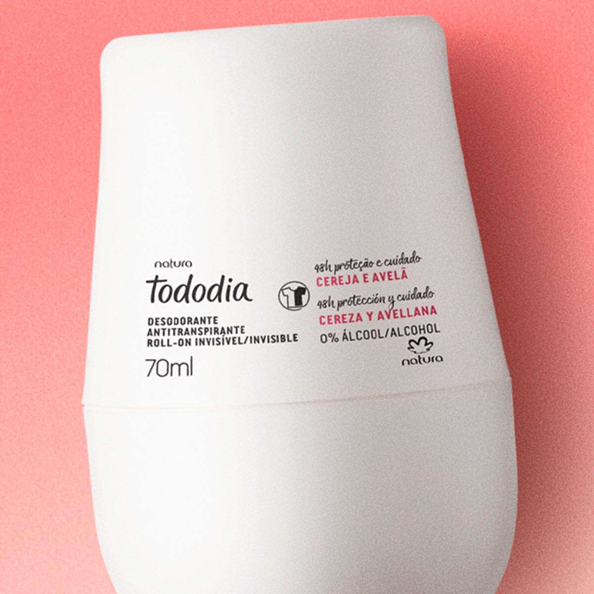 Tododia Desodorante Antitranspirante roll-on Cereza y Avellana - Beaute Florale