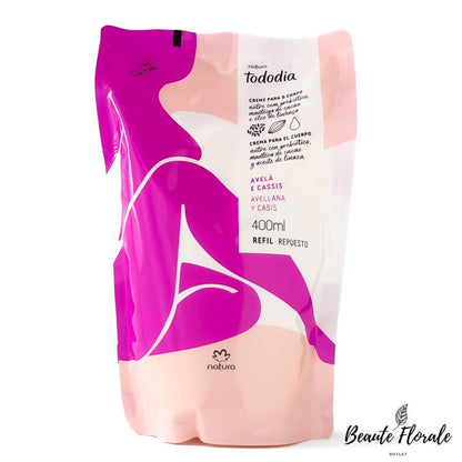 Tododia Repuesto Crema Corporal Avellana y Casis - Beaute Florale